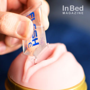 Lubing the Fleshlight STU Stamina Training Unit