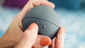 Control buttons on the Revel Body Sonic Vibrator